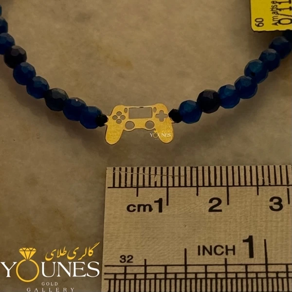 دستبند دسته بازی (پلیستیشن) طلا لیزری